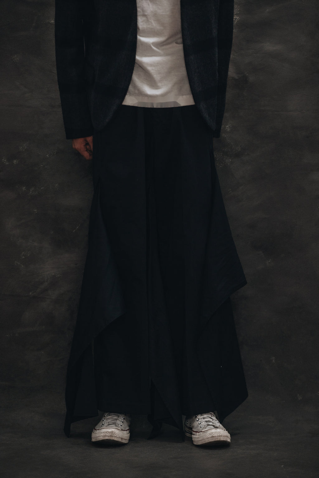 Pantalones de tiras - Negro