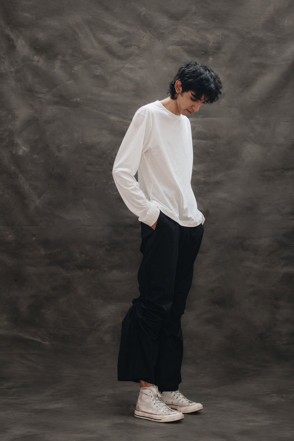 Pantalones de tiras - Negro