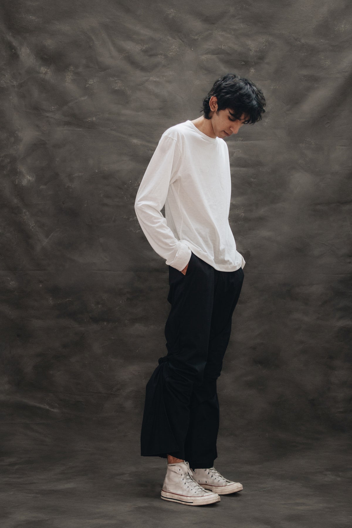 Pantalones de tiras - Negro