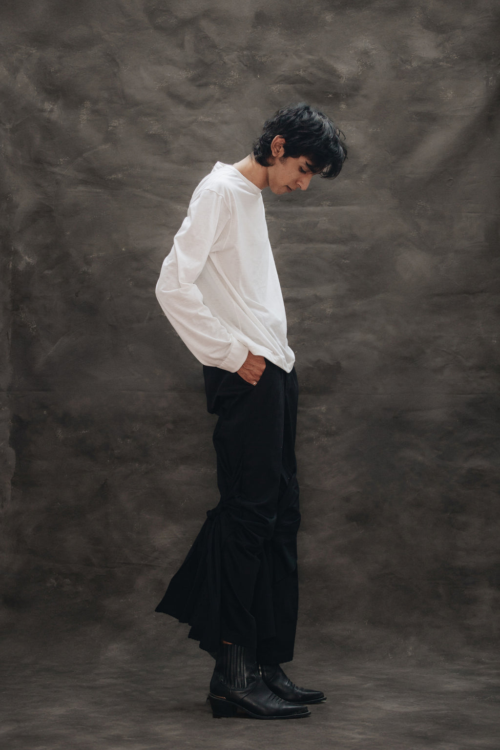 Pantalones de tiras - Negro