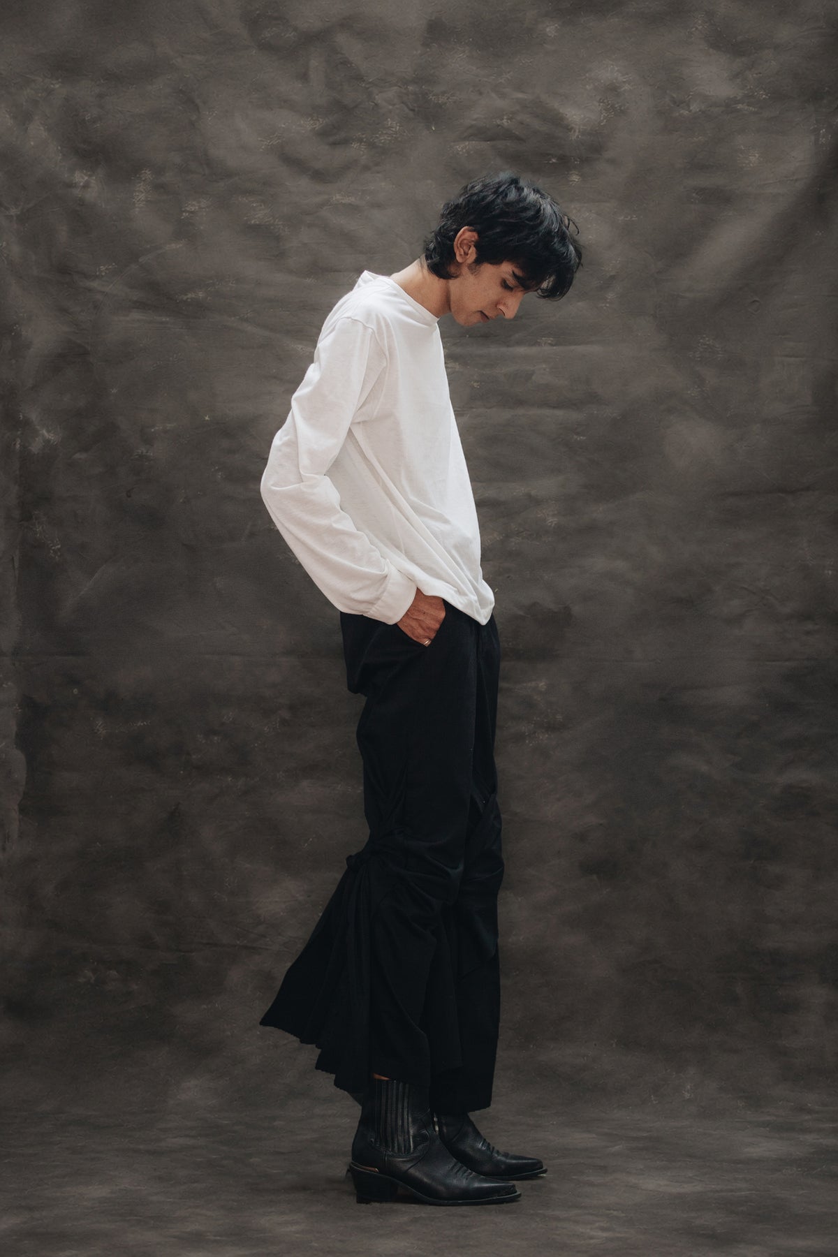 Pantalones de tiras - Negro