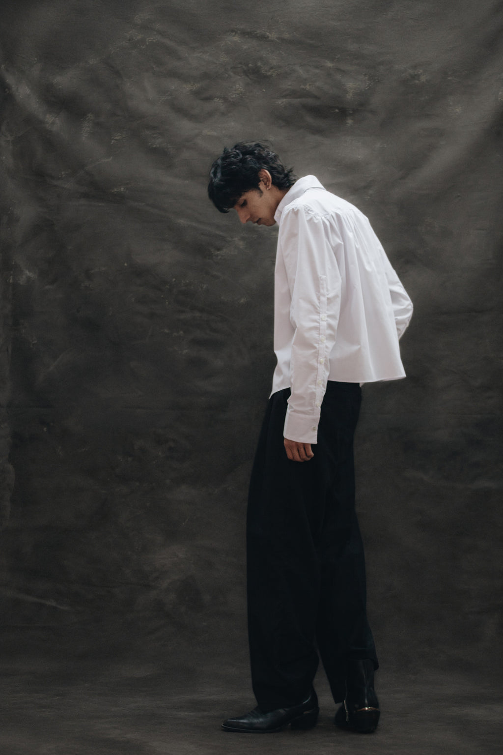 Camisa de Tablones Blanca