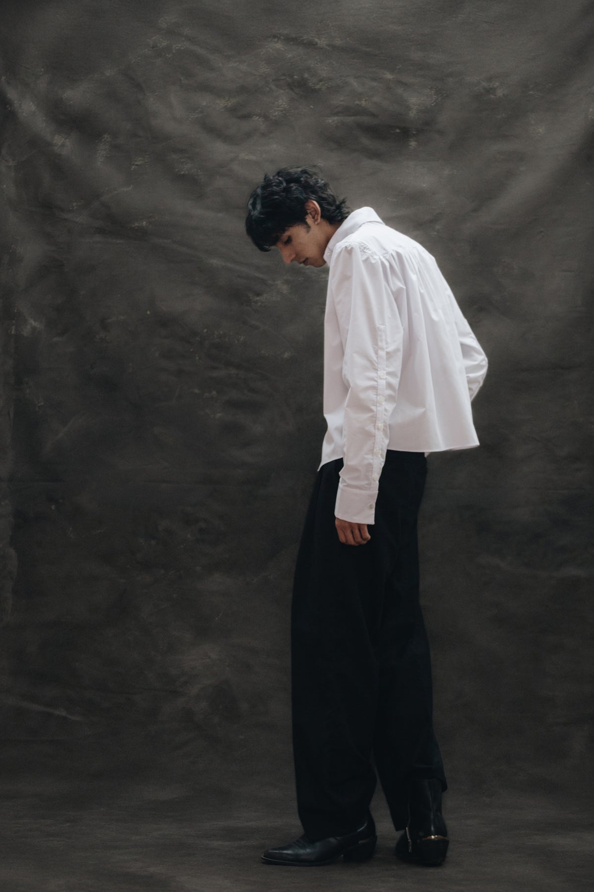 Camisa de Tablones Blanca