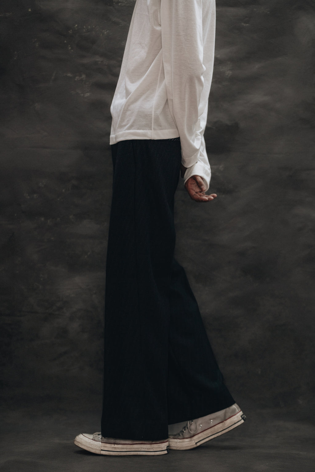 Pantalon de Rayas al sesgo