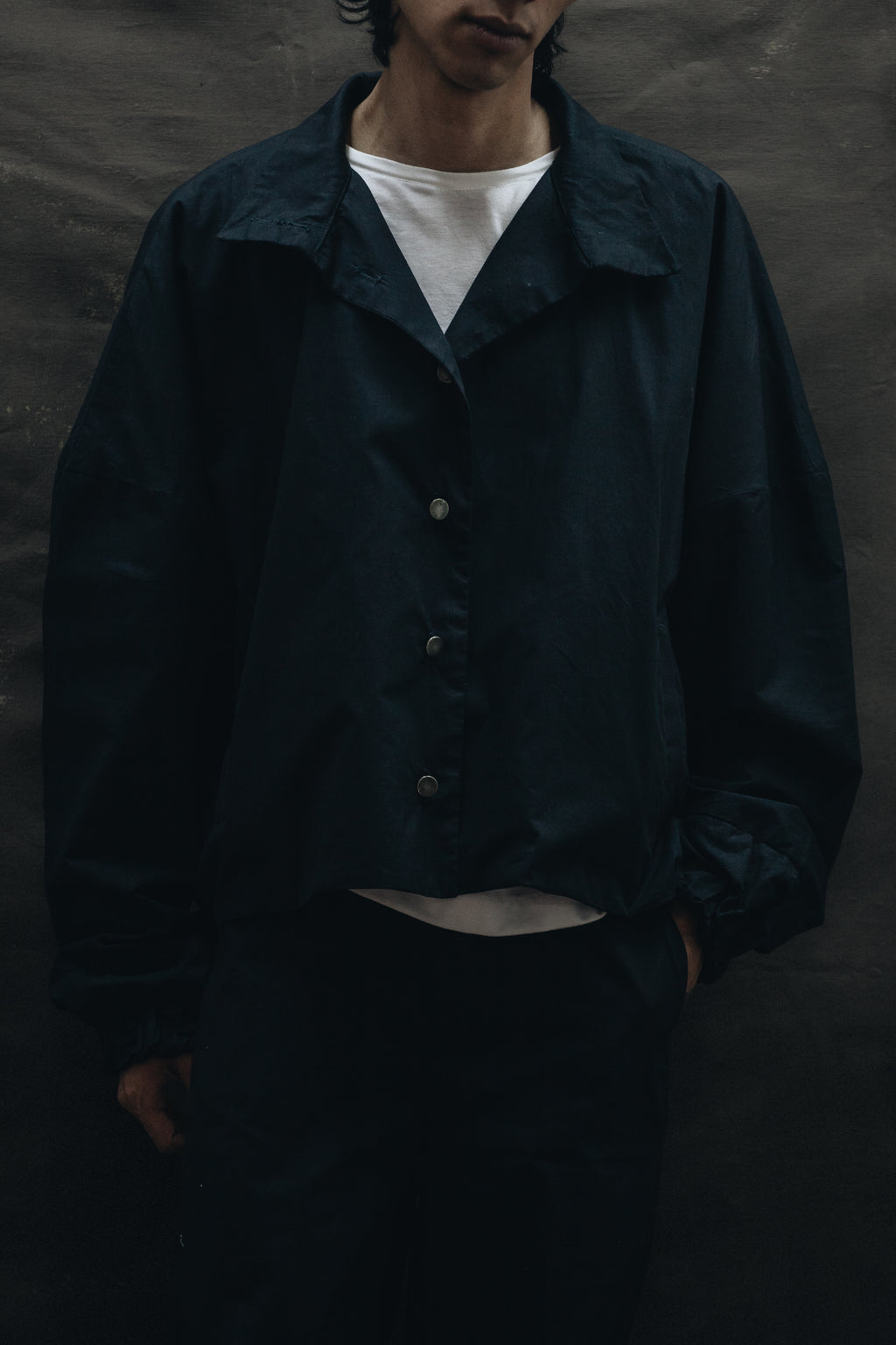 Chamarra Bomber Con Liston
