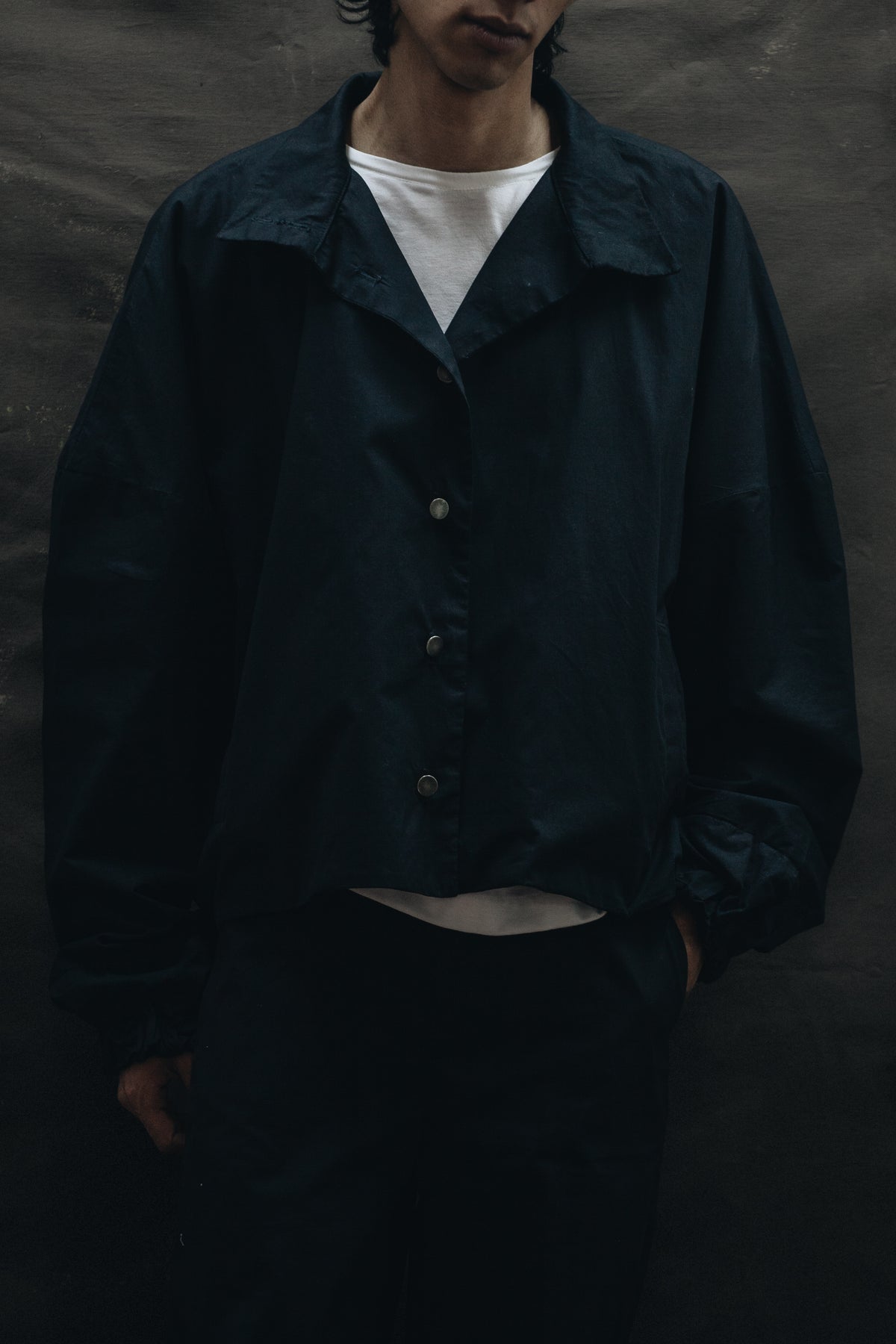 Chamarra Bomber Con Liston